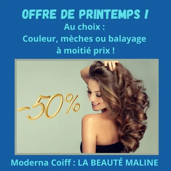 🌟 Offre Exceptionnelle : -50% sur Votre Métamorphose Printanière ! 03 mars au 31 mars